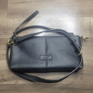 Lucky Brand Zena Vegan Leather Crossbody Black